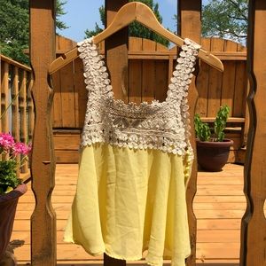 Apricot lane crop top